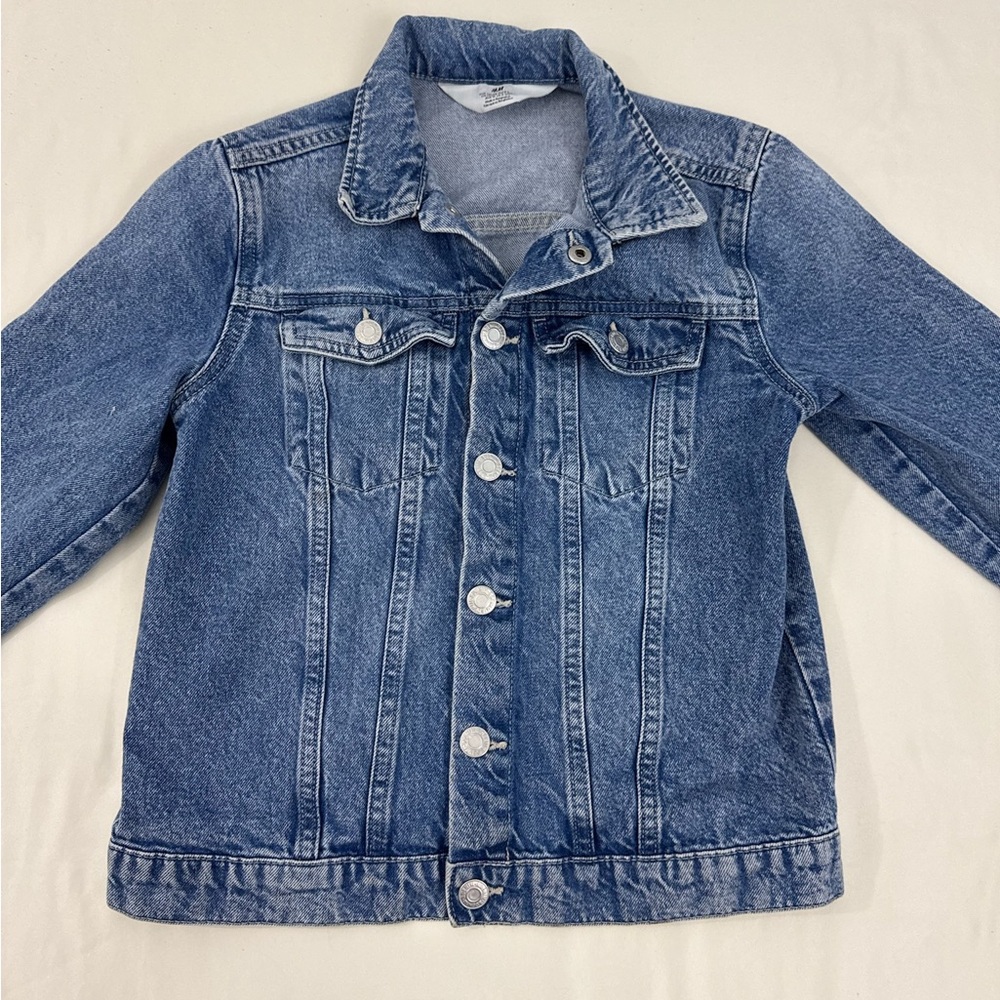 Girl's H&M‎ Kids Blue Denim Jacket Size 8